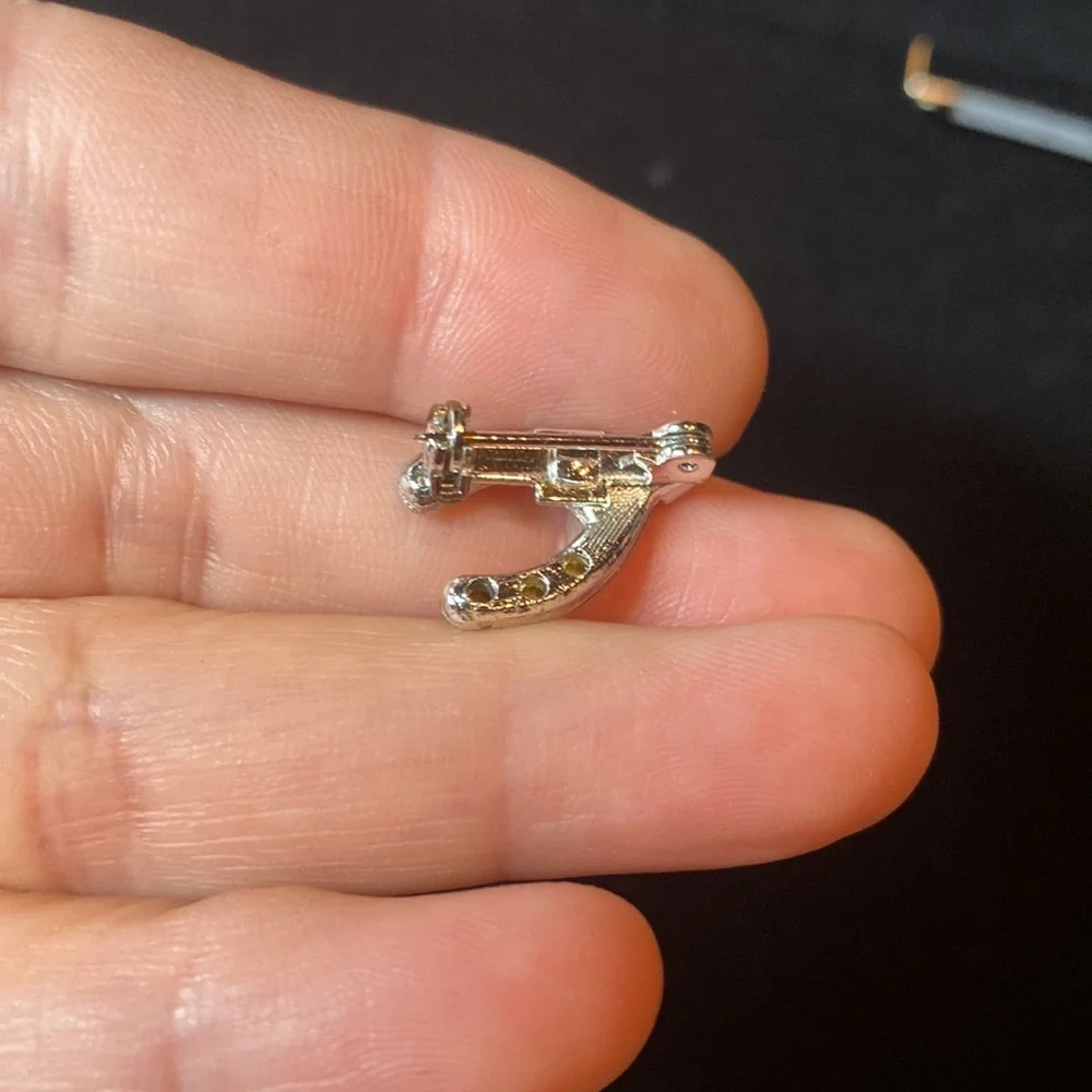 Precious Little Wishbone Pin​ - Picture 3 of 4